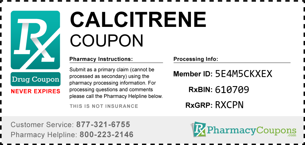 Calcitrene Prescription Drug Coupon with Pharmacy Savings