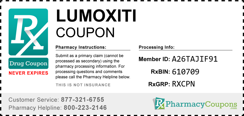 Lumoxiti Prescription Drug Coupon with Pharmacy Savings
