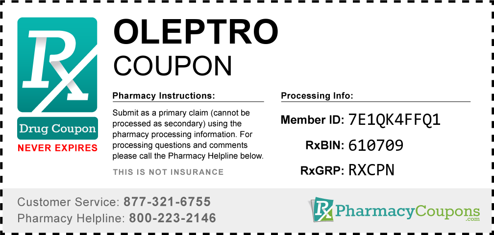 Oleptro Prescription Drug Coupon with Pharmacy Savings