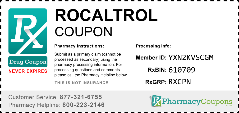 Rocaltrol Prescription Drug Coupon with Pharmacy Savings