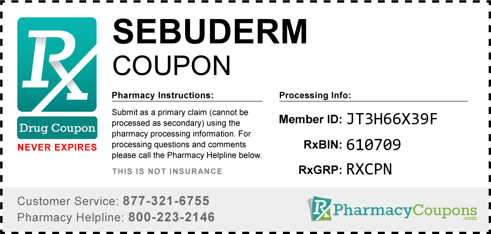 Sebuderm Prescription Drug Coupon with Pharmacy Savings
