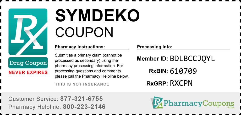 Symdeko Prescription Drug Coupon with Pharmacy Savings
