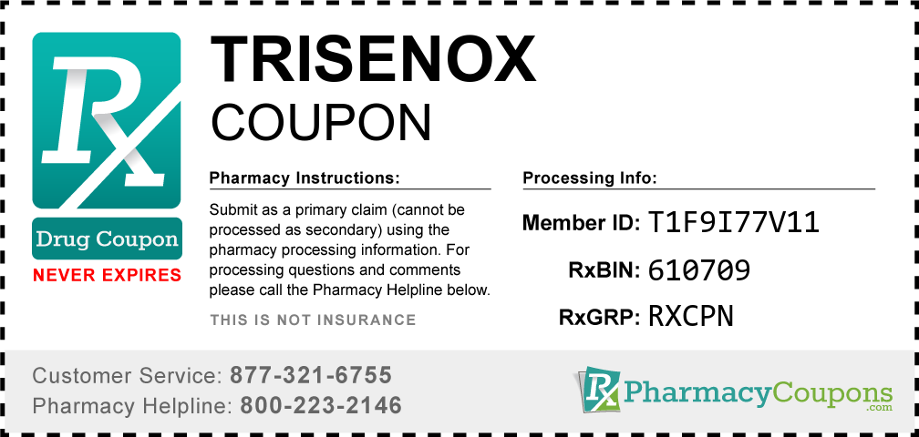 Trisenox Prescription Drug Coupon with Pharmacy Savings