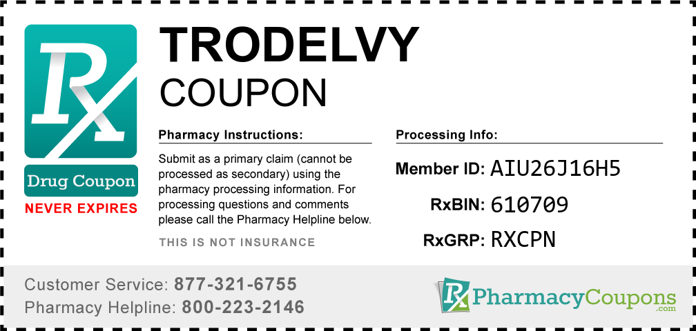 Trodelvy Prescription Drug Coupon with Pharmacy Savings