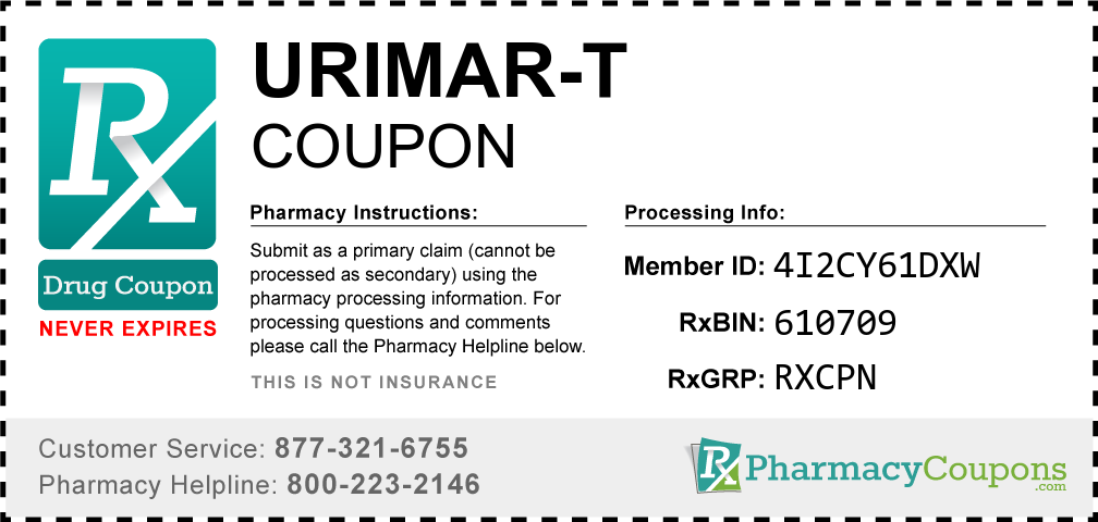 Urimar-t Prescription Drug Coupon with Pharmacy Savings